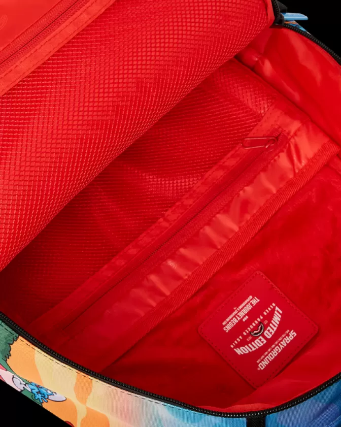Zaino Sprayground con Funghi dei Puffi - Design Unico Stile Casual