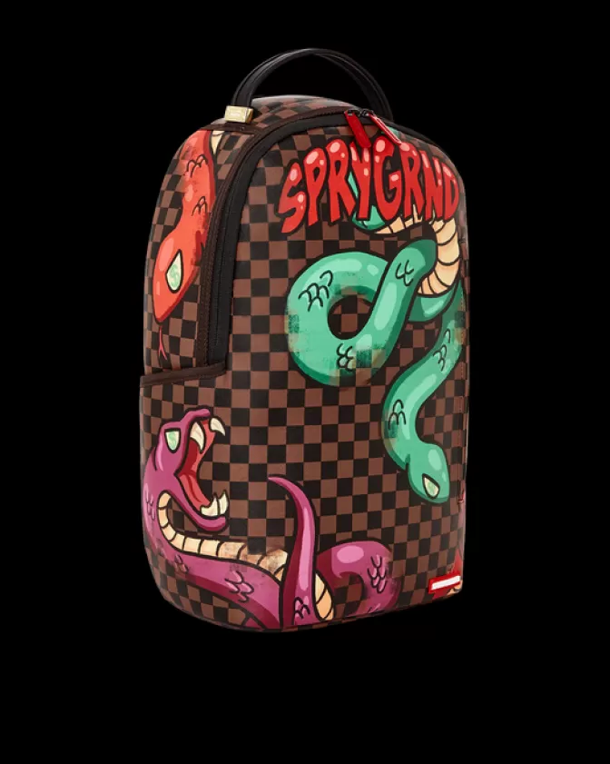 Sprayground Zaino Stile Urbano - Motivo Serpente Edizione Limitata DLXV