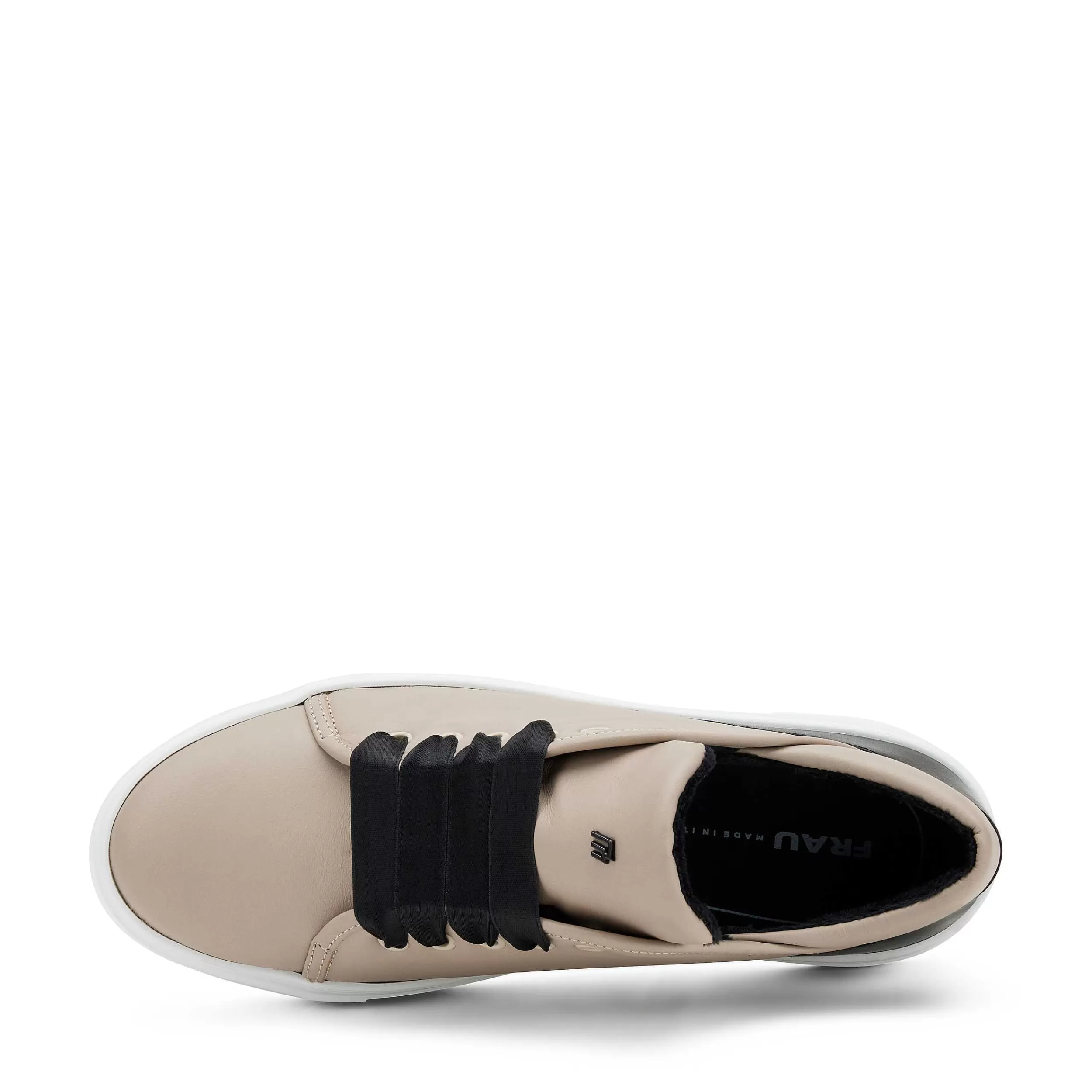 Scarpe Sportive Donna in Pelle Elegante con Lacci Satinati e Design Slip-On - Calzature Comode per Look Casual e Raffinati