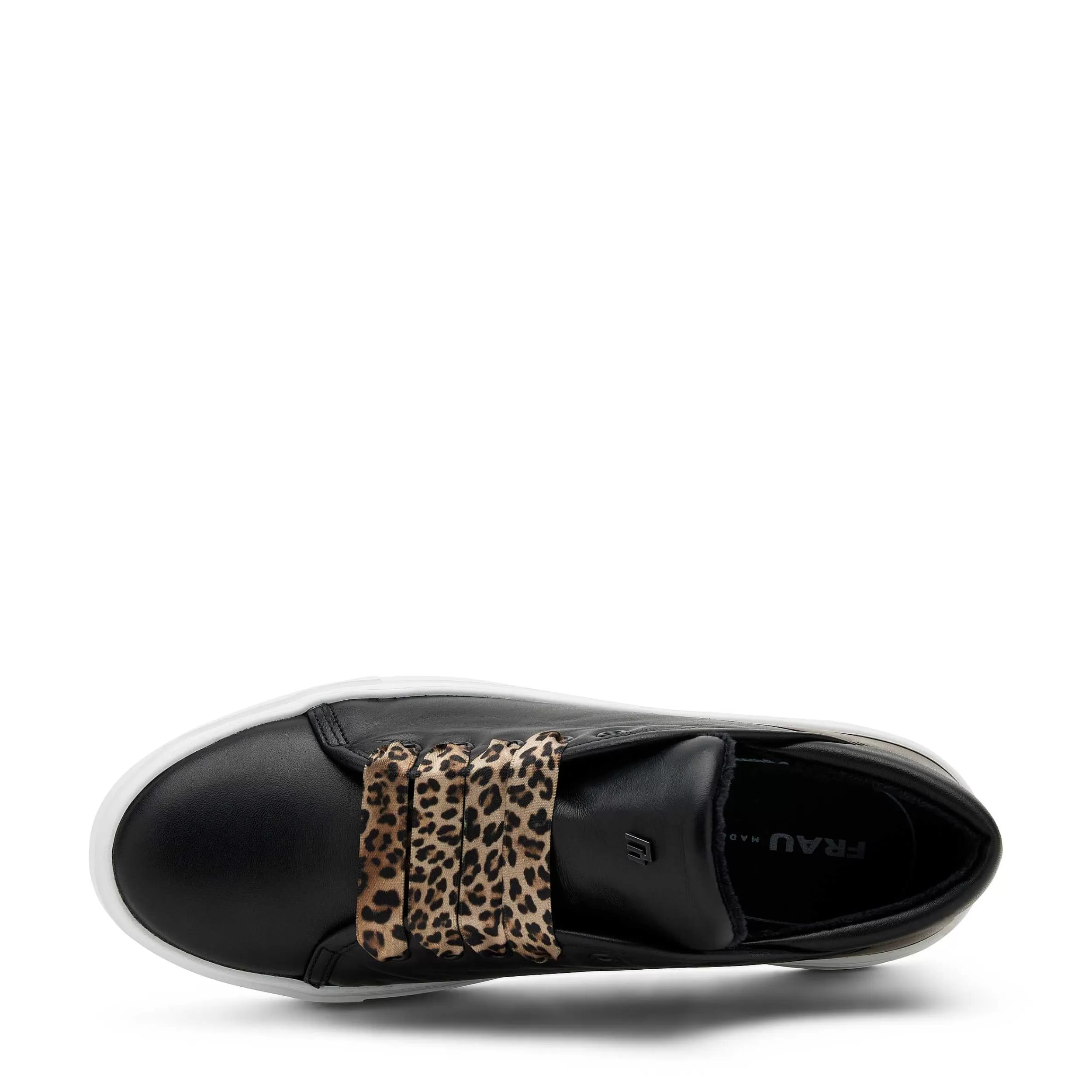 Scarpe da Ginnastica Eleganti Donna in Pelle con Laccetti di Raso - Sneaker Comode e Slip-On Femminili