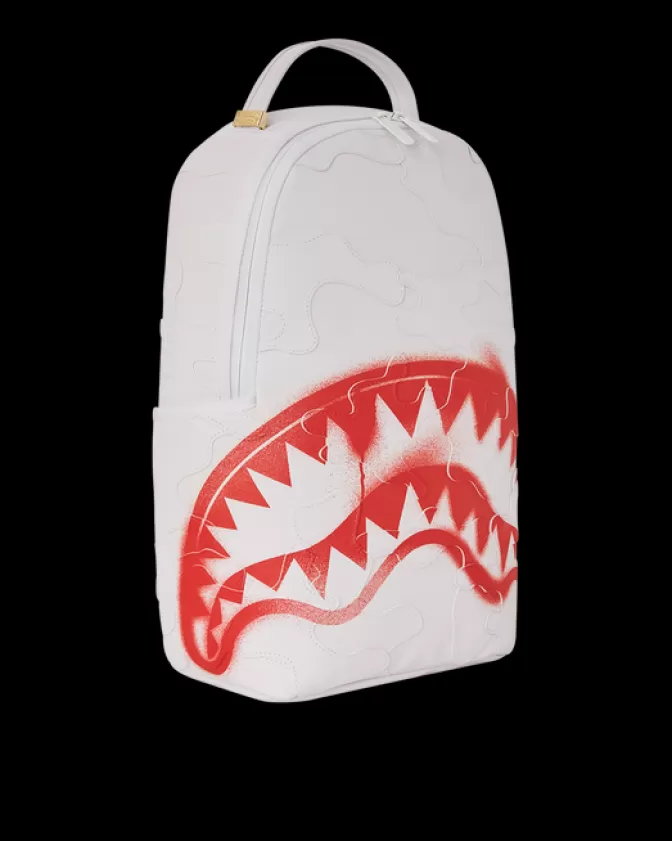 Zaino Tattico Sprayground Mimetizzato Neve - Design Unico Impermeabile con Capacità Spaziosa (Modello DLXV) per Avventure All'aperto