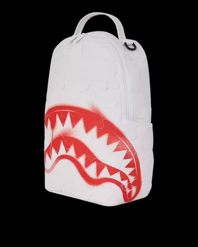 Zaino Tattico Sprayground Mimetizzato Neve - Design Unico Impermeabile con Capacità Spaziosa (Modello DLXV) per Avventure All'aperto