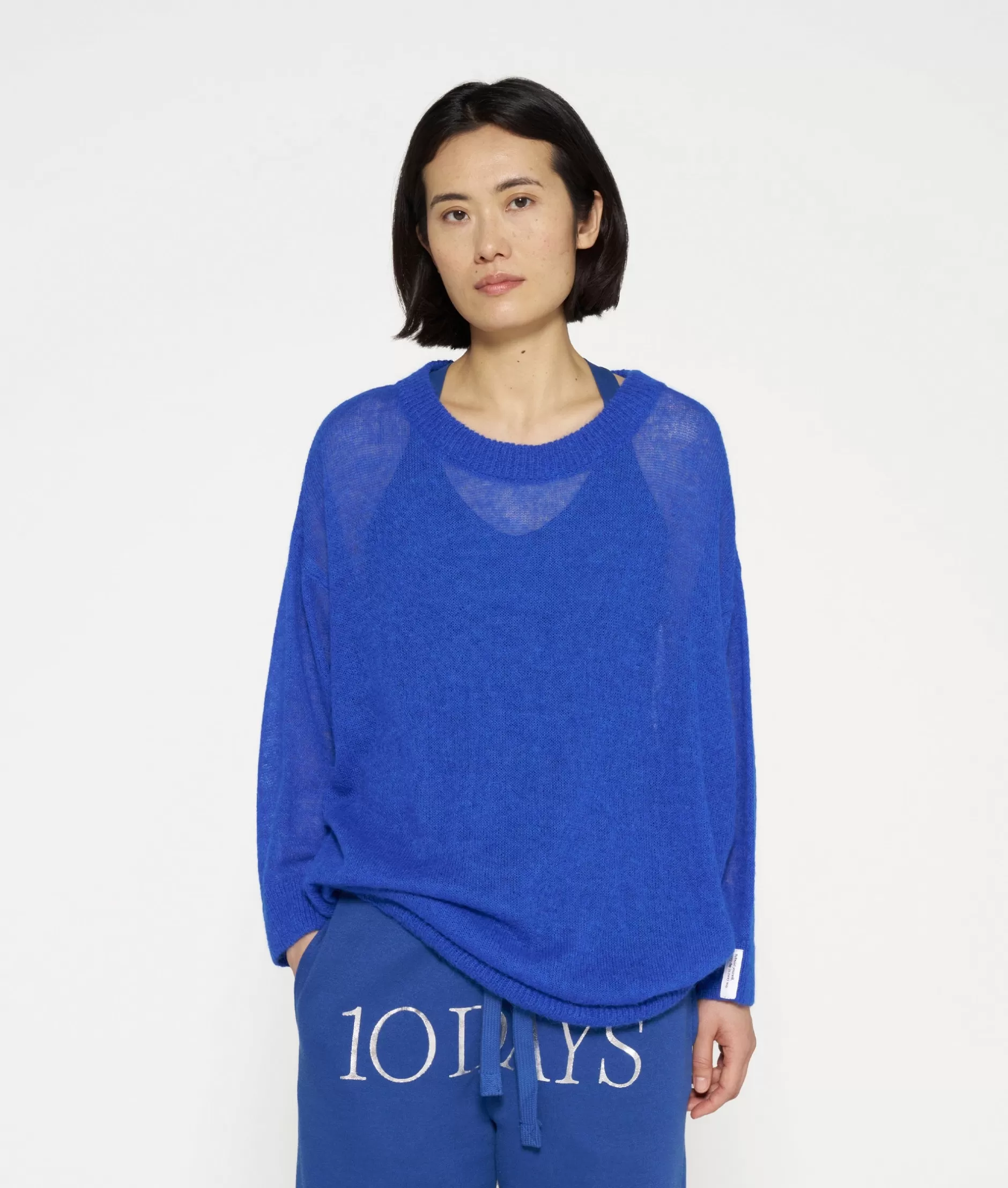 Maglione Donna 10 Days in Tessuto Morbido | Stile Casual Unicolore per Tutto il Giorno