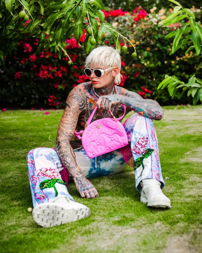 Borsa a Mano Sprayground 'Sorbetto Stunna' - Capolavoro Estivo con Design Unico e Dettagli Vibranti!