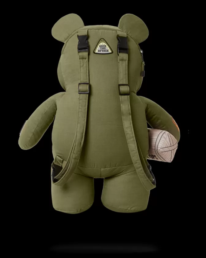 Zaini Sprayground con Orsacchiotto - Edizione Limitata Operazioni Speciali, Design Unico Full Throttle e Stile Money Bear per Appassionati di Streetwear