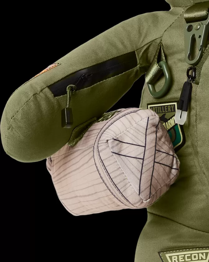 Zaini Sprayground con Orsacchiotto - Edizione Limitata Operazioni Speciali, Design Unico Full Throttle e Stile Money Bear per Appassionati di Streetwear