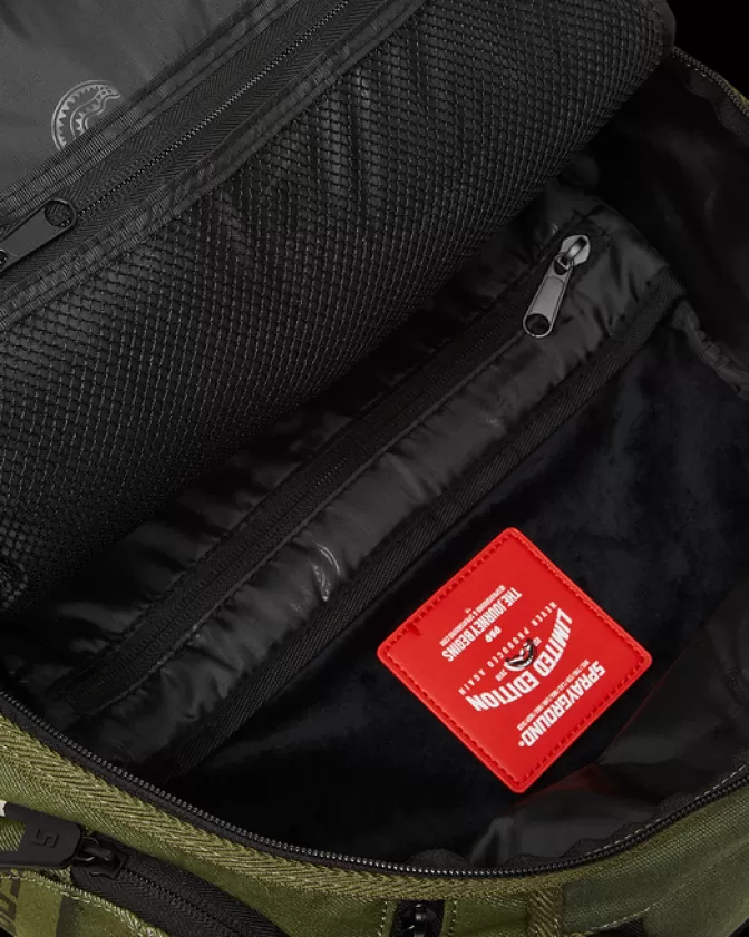 Sprayground Zaini Militari: Operazione Successo Tattico - Zaino Impermeabile con Tasche Speciali e Design Futurista (Edizione Limitata 2024)