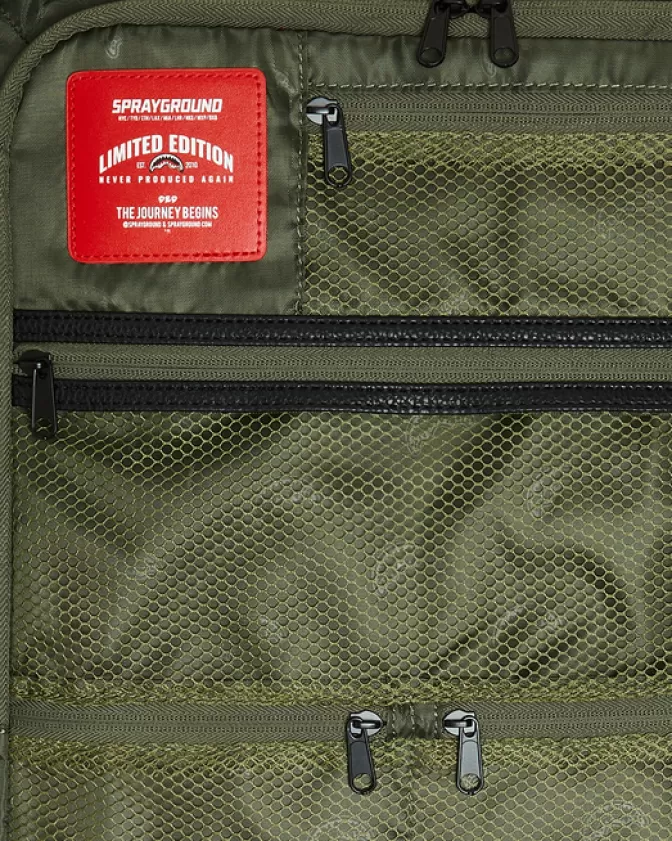 Sprayground | Valigia Cabina Commando Elite - Design Tattico Impermeabile con Sconto Flash (Trionfo JetSetter)