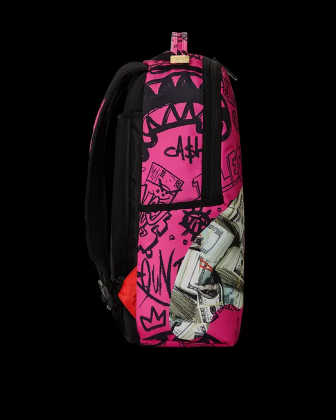 Zaino Sprayground Portafortuna Denaro Divisibile - Design Esclusivo DLXV con Tasche Organizzate