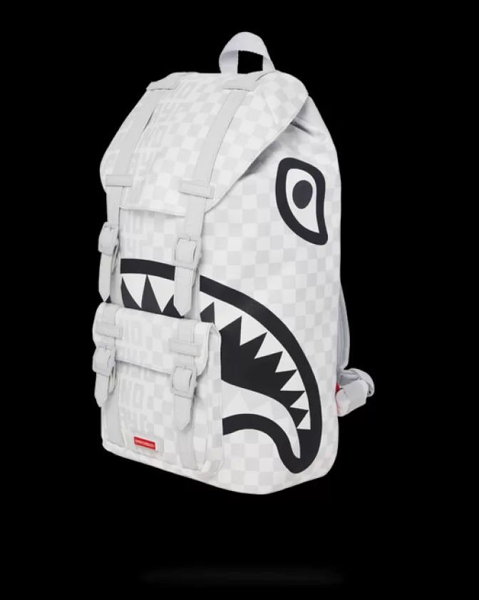 Zaino Sprayground Hills - Design Urbano con Dettagli Splittati in Perla