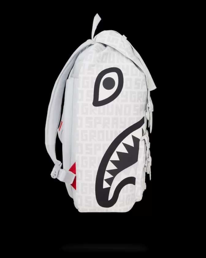 Zaino Sprayground Hills - Design Urbano con Dettagli Splittati in Perla
