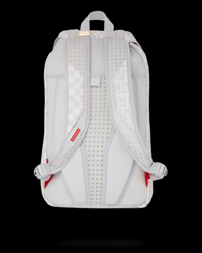 Zaino Sprayground Hills - Design Urbano con Dettagli Splittati in Perla