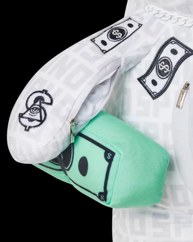 Zaini Sprayground Collezione Split the Check - Peluche MoneyBear con Design Orso Teddy (Edizione Limitata Perla)

：

Zaini Unicornio Sprayground - Linea Split the Check con Orsetto MoneyBear in Tessuto Perlato (Design Esclusivo)