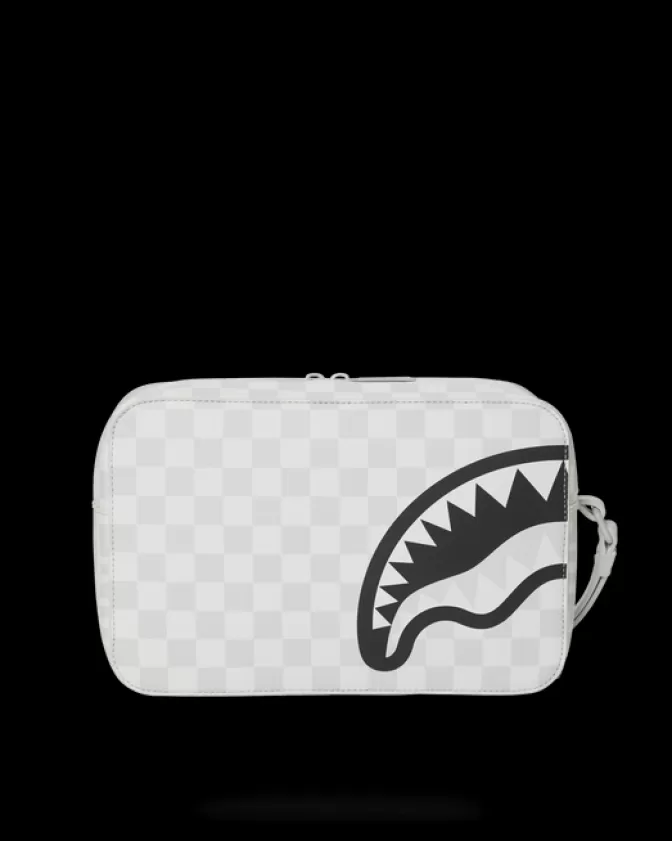 Sprayground Porta Valori Split Check – Borsa Cosmetici Elegante con Design Perla