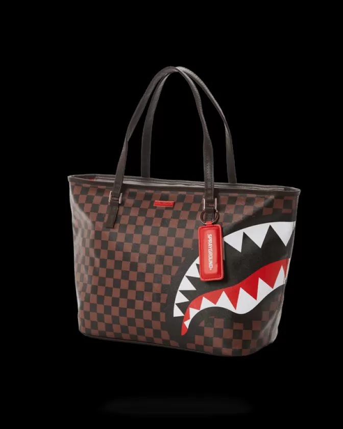 Sprayground Split the Check - Borsa Tracolla Multifunzione con Design Condiviso
