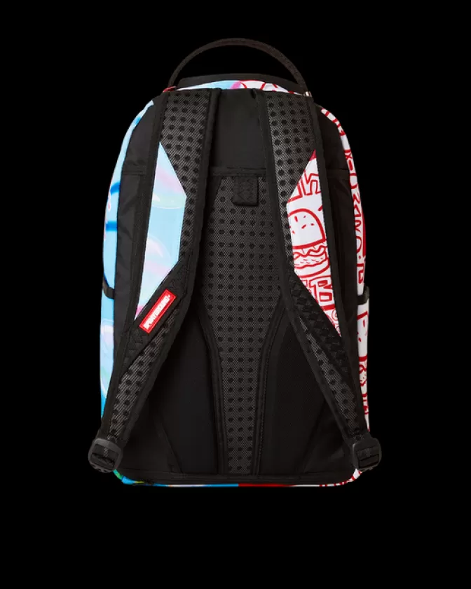 Sprayground - Zaino a Sacco con Design Esclusivo SpongeBob Stile Fusion