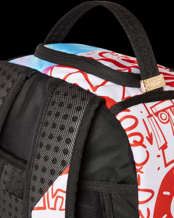 Sprayground - Zaino a Sacco con Design Esclusivo SpongeBob Stile Fusion