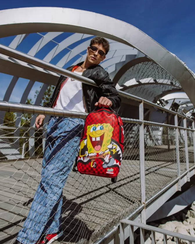 Zaino Sprayground Edizione Limitata SpongeBob: Hello World Design Esclusivo (DLXV)