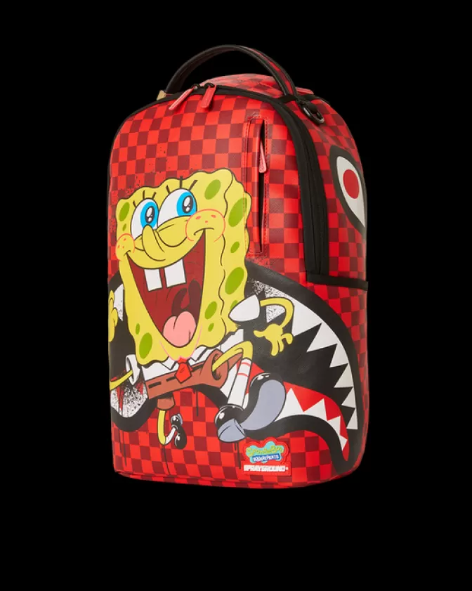 Zaino Sprayground Edizione Limitata SpongeBob: Hello World Design Esclusivo (DLXV)