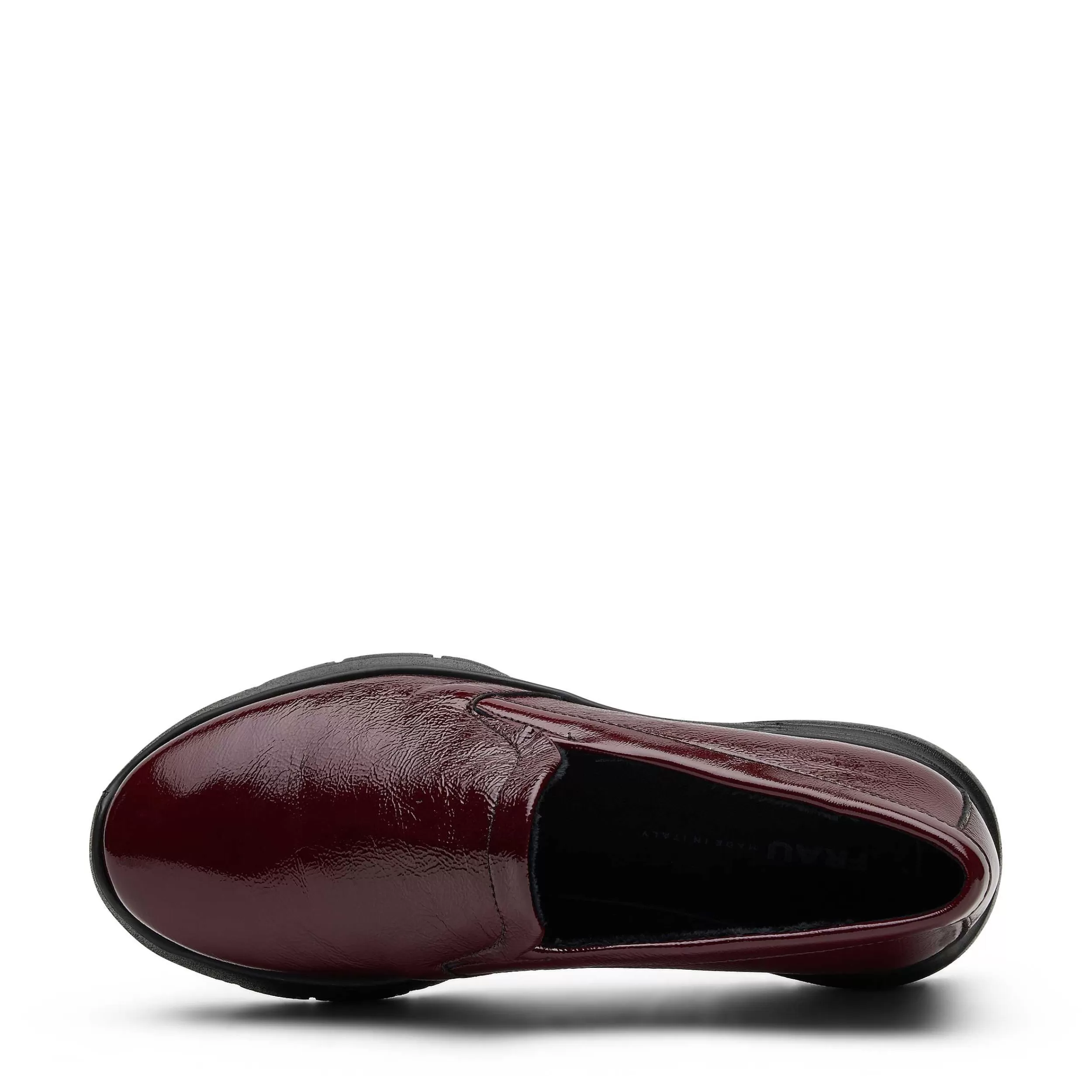 Scarpe Sportive Slip-On Donna in Pelle Laccata - Design Elegante e Confortevole Senza Lacci