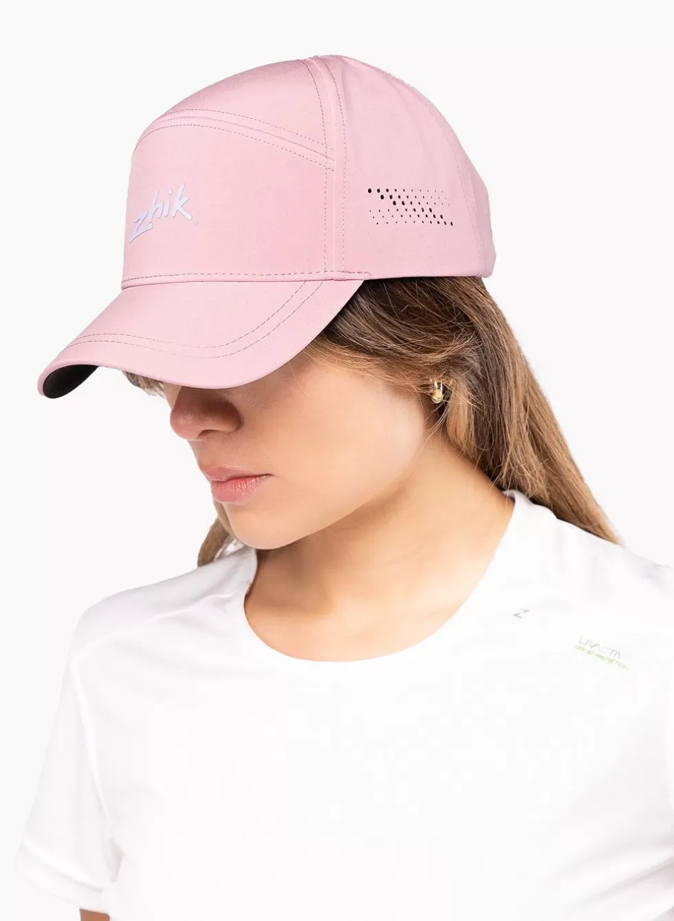 Cappellino sportivo in edizione limitata - Accessorio estivo rosa confetto per donna con visiera regolabile