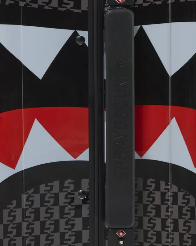 Valigia da Cabina Ultraleggera SharknauTECH Rigida - Design SprayGatti Revv | Nuova Linea Sprayground