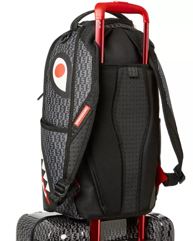 Valigia da Cabina Ultraleggera SharknauTECH Rigida - Design SprayGatti Revv | Nuova Linea Sprayground