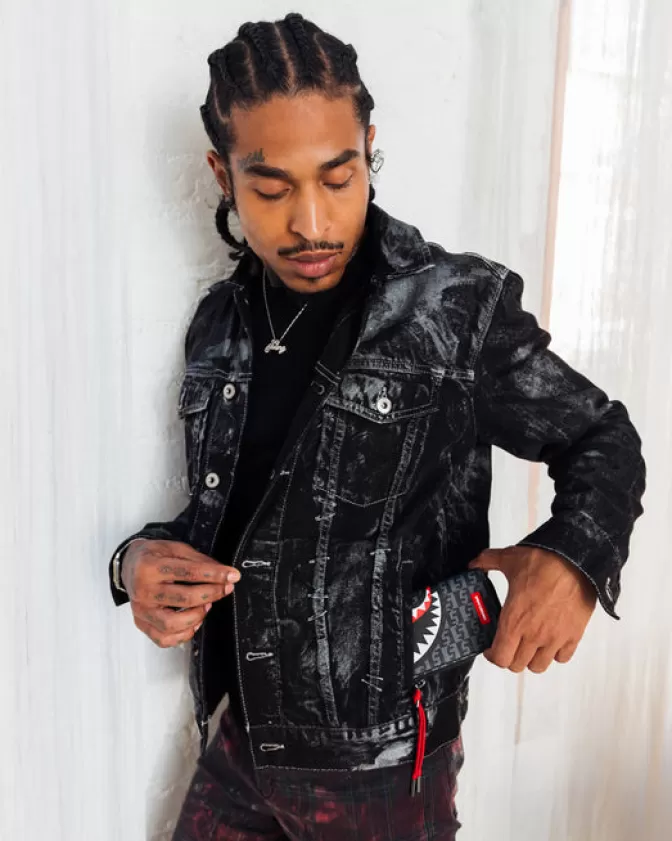 Sprayground - Portafoglio Uomo Spraygatti Revv con Design Futuristico e Stile Urbano