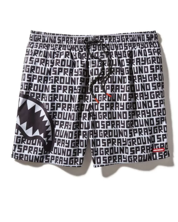 Costumi da Bagno Sprayground Infiniti Shoto - Slip Nuoto Stile Futurista con Design Esclusivo