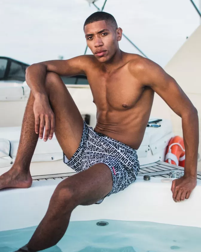 Costumi da Bagno Sprayground Infiniti Shoto - Slip Nuoto Stile Futurista con Design Esclusivo