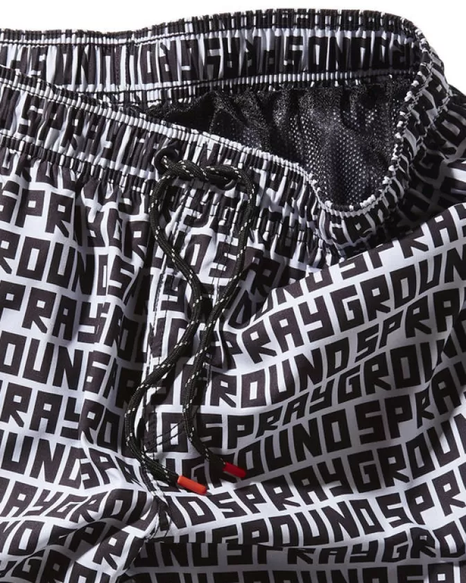Costumi da Bagno Sprayground Infiniti Shoto - Slip Nuoto Stile Futurista con Design Esclusivo