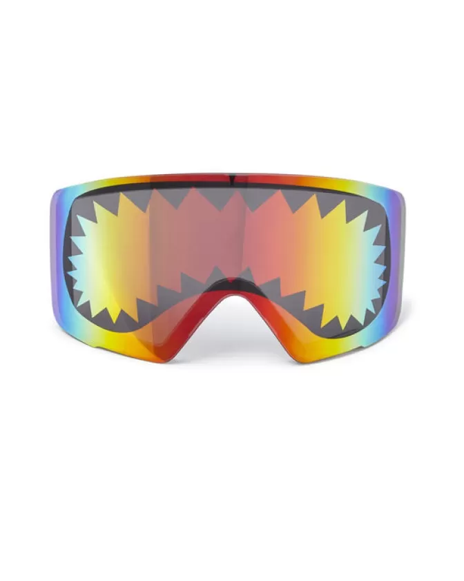 Occhiali da Sci Sprayground Stile Squalo - 3 Lenti Intercambiabili Impermeabili per Avventure Invernali