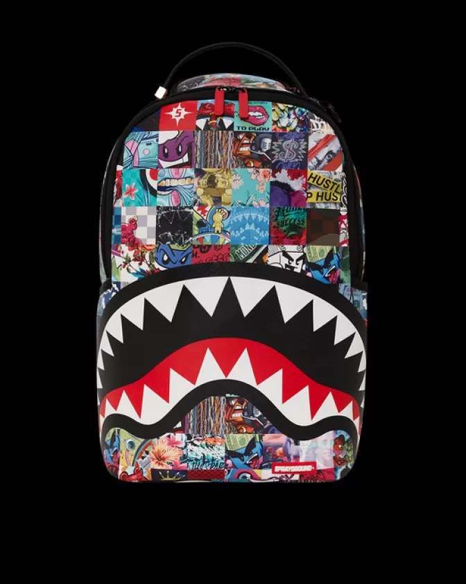 Zaino SprayGround Design Unico - Edizione Limitata DLXV per Stile Urbano e Funzionalità