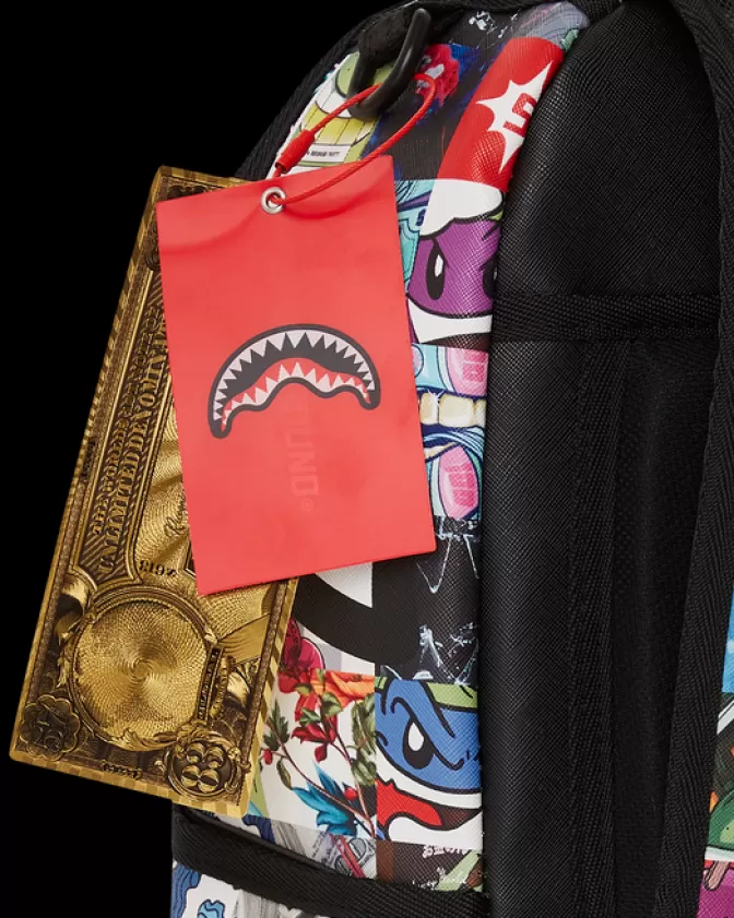 Zaino SprayGround Design Unico - Edizione Limitata DLXV per Stile Urbano e Funzionalità