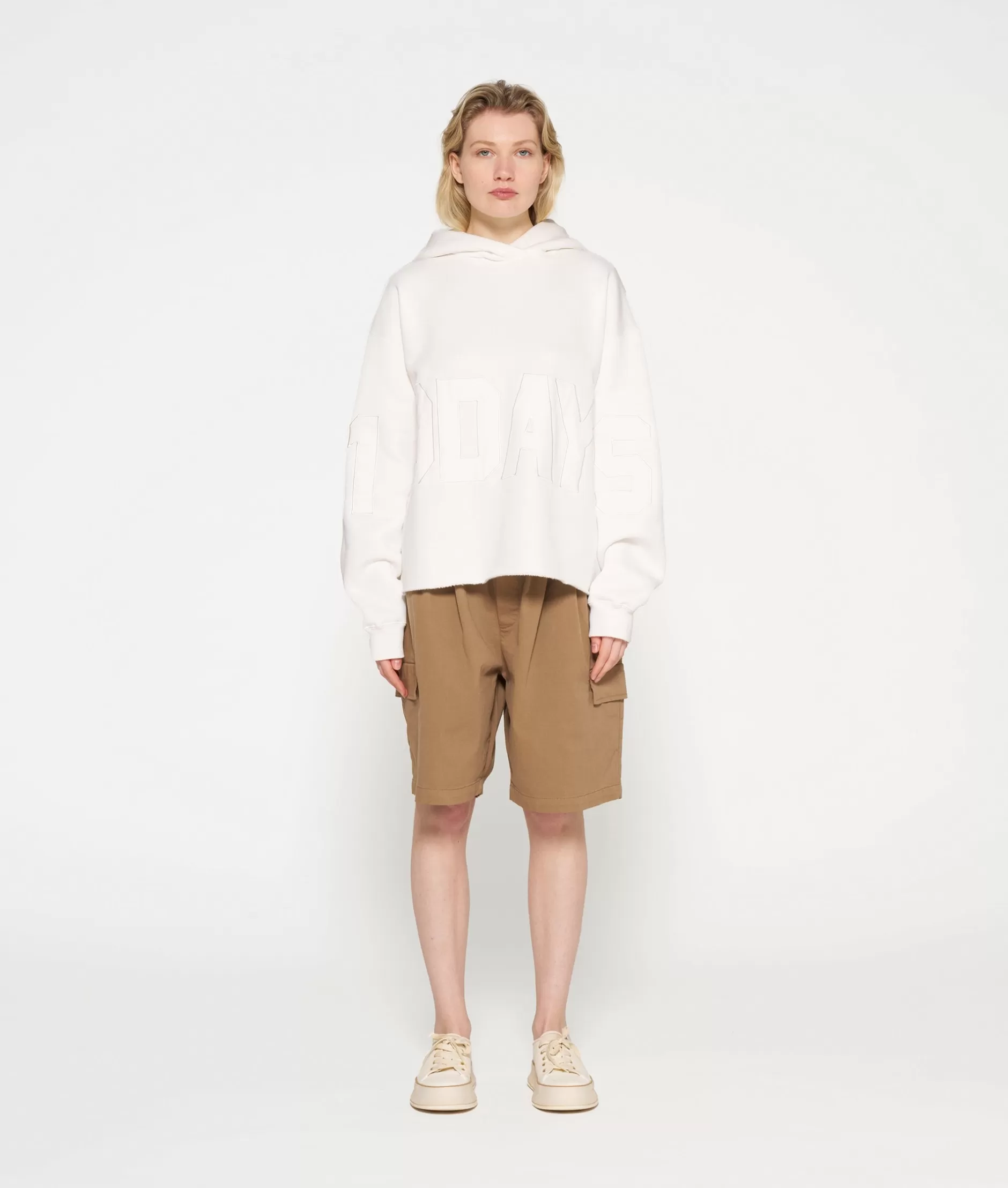 Felpa con Cappuccio 10DAYS Donna - Logo Ricamato, Stile Urban e Comfort Moderno