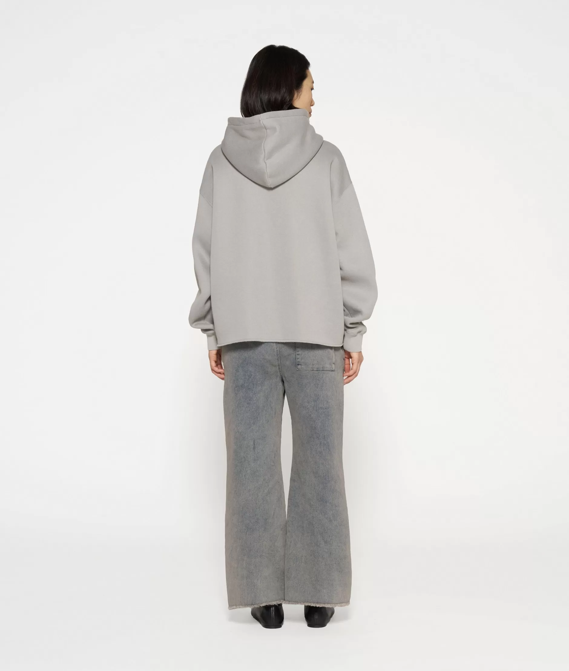 Felpa con Cappuccio Donna 10DAYS - Stilista con Ricamo Logo e Toppa Decorativa Urban