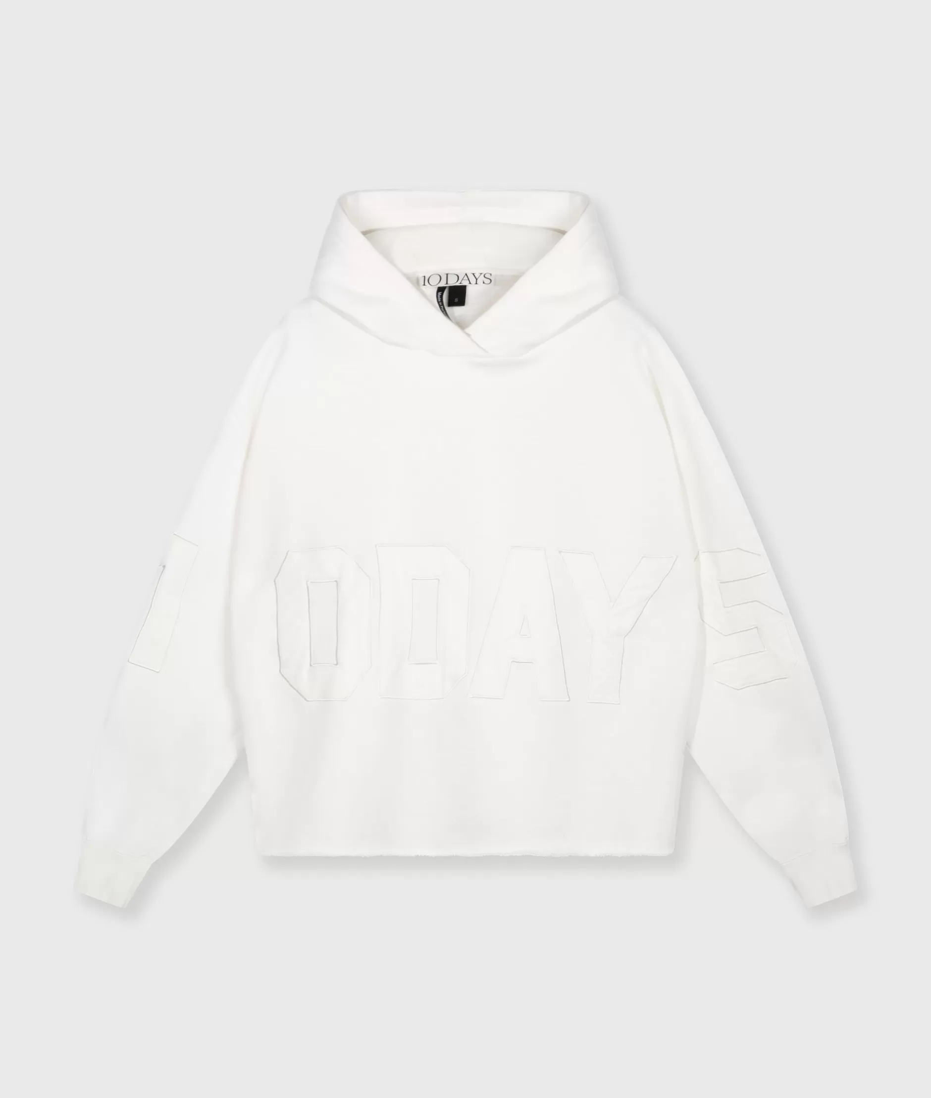Felpa con Cappuccio 10DAYS Donna - Logo Ricamato, Stile Urban e Comfort Moderno