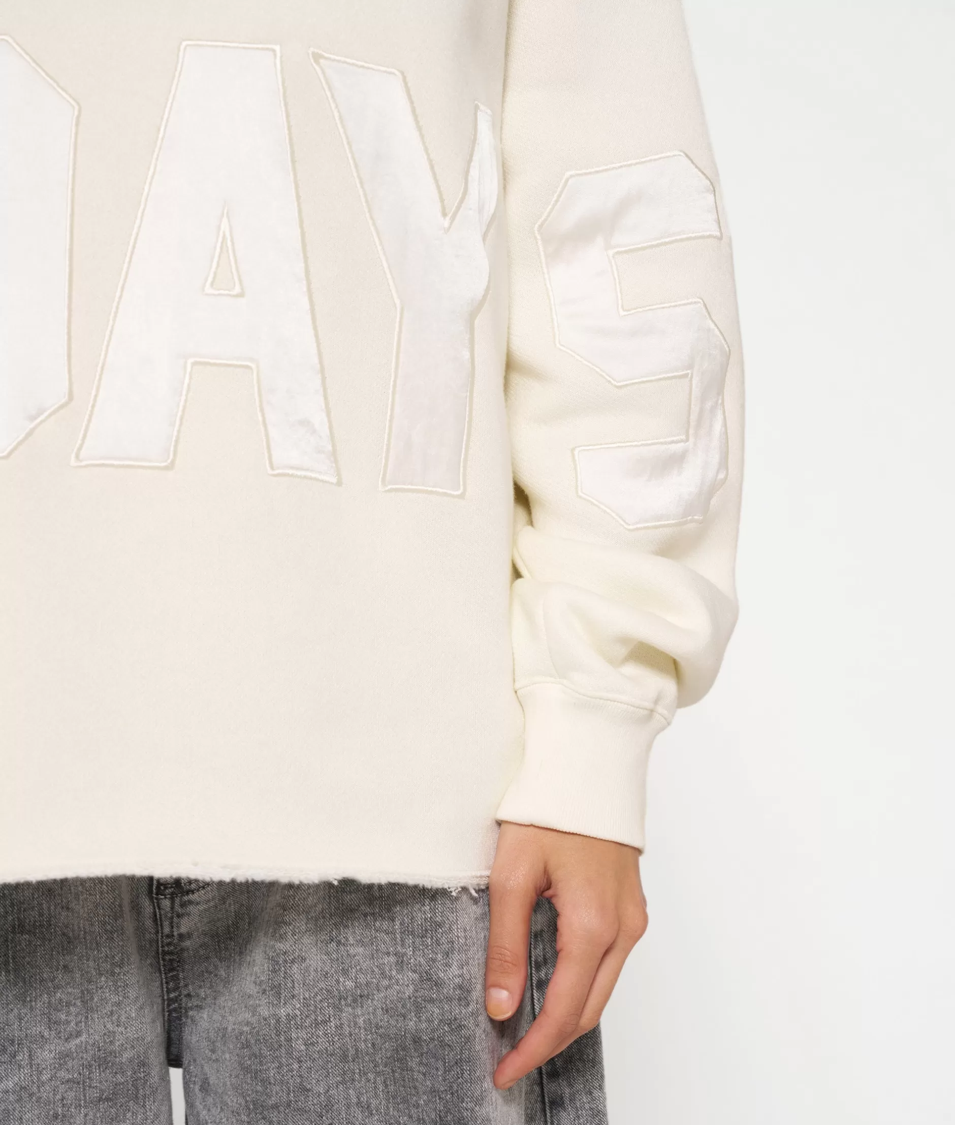 Felpa Donna 10DAYS - Cappuccio con Logo Stampa Unica, Confortevole e Stile Urban