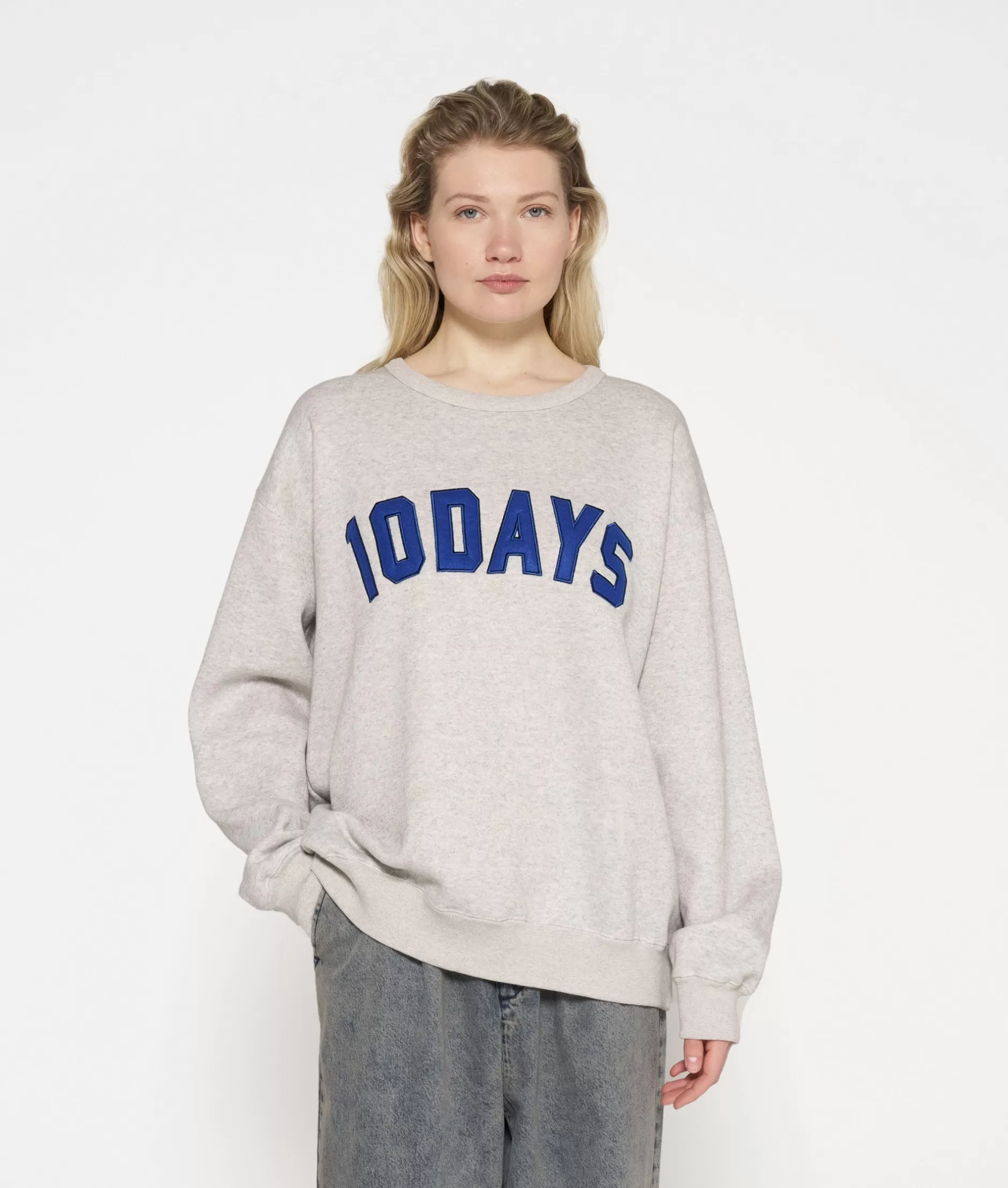Donna Felpa 10GIORNI - Stile Unico con Design a Tuta Morbida per Look Casual