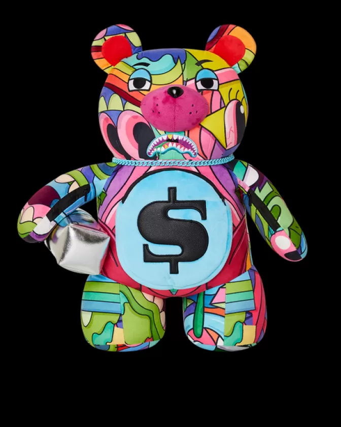 Zaini Sprayground con Design Orsacchiotto - Collezione MoneyBear per Stile Urban e Avventure Quotidiane