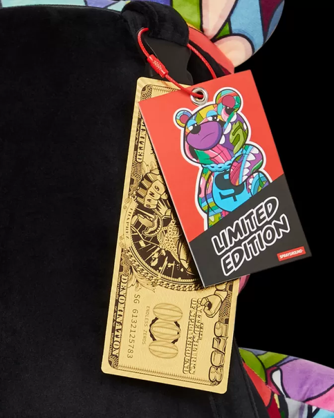 Zaini Sprayground con Design Orsacchiotto - Collezione MoneyBear per Stile Urban e Avventure Quotidiane