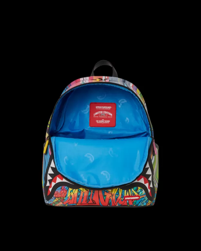 Zaini Sprayground - Linea Savage: Super Fusion Design Estremo con Trama Adrenalina (Stile Urbano Audace)