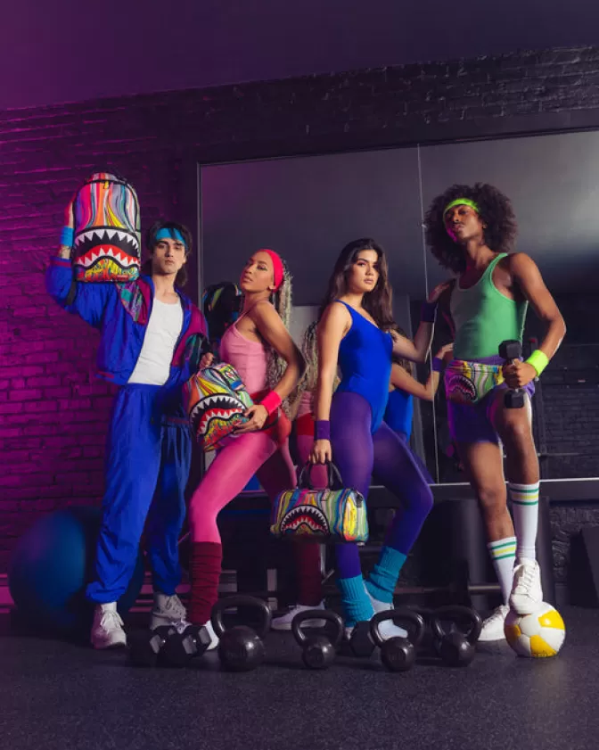 Zaini Sprayground - Linea Savage: Super Fusion Design Estremo con Trama Adrenalina (Stile Urbano Audace)