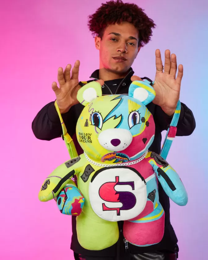 Zaini Originali a Forma di Orsacchiotto Sprayground - Design Esclusivo MoneyBear! Stravaganti e di Tendenza! Scopri la Collezione Unica di Backpack con Stile Ribelle.