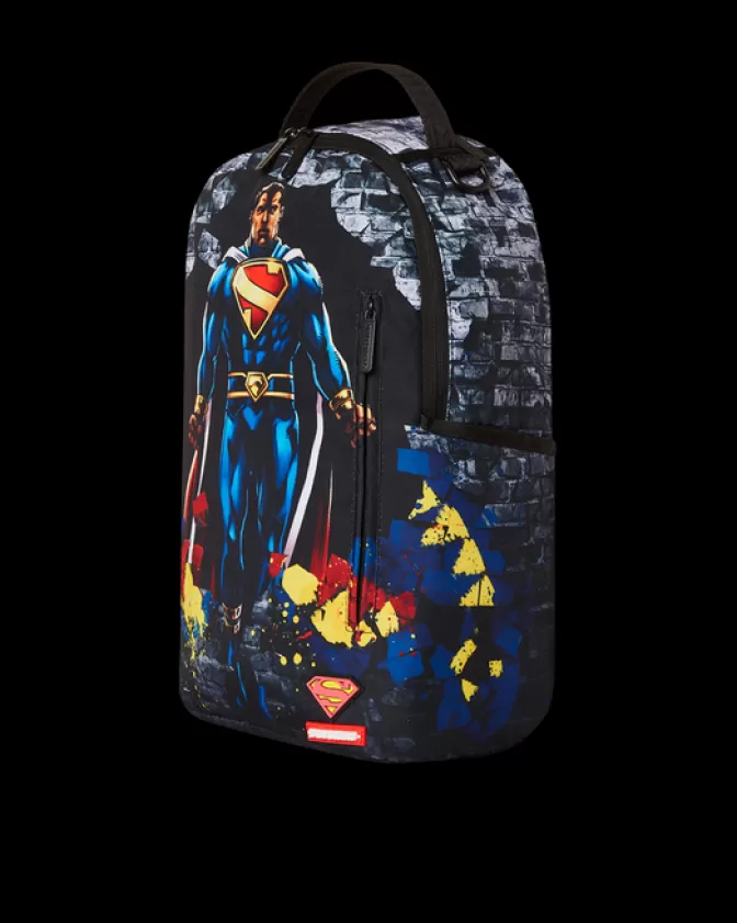 Zaini Sprayground Superman: Stile Iconico, Avventura Senza Limiti - Design Edizione Speciale per Viaggi Dinamici