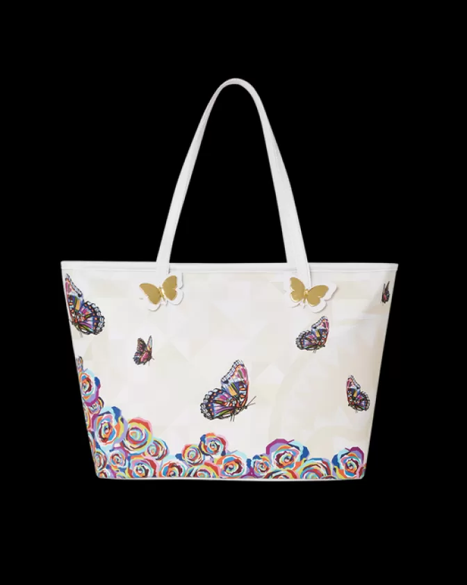 Borse Sprayground in Tela Stampata Farfalle - Modello Sutton con Design Unico e Stile Urbano