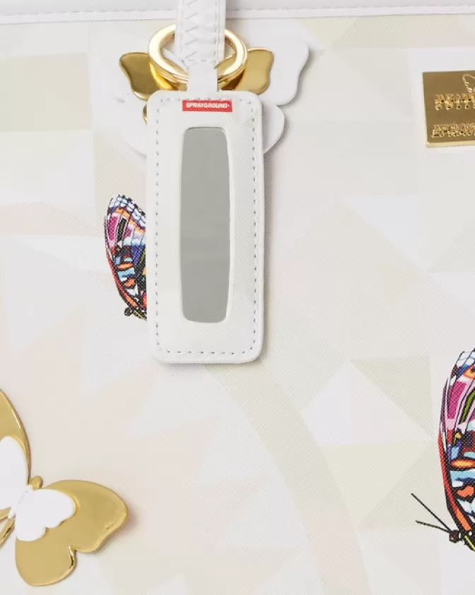 Borse Sprayground in Tela Stampata Farfalle - Modello Sutton con Design Unico e Stile Urbano