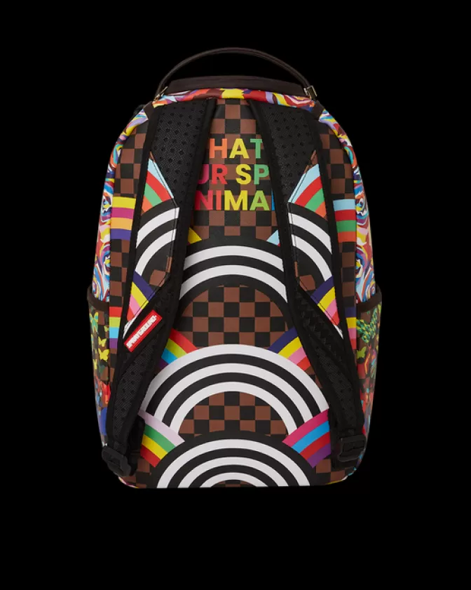 Zaino Sprayground Sutton - Design Animale Guida con Codice DLXV