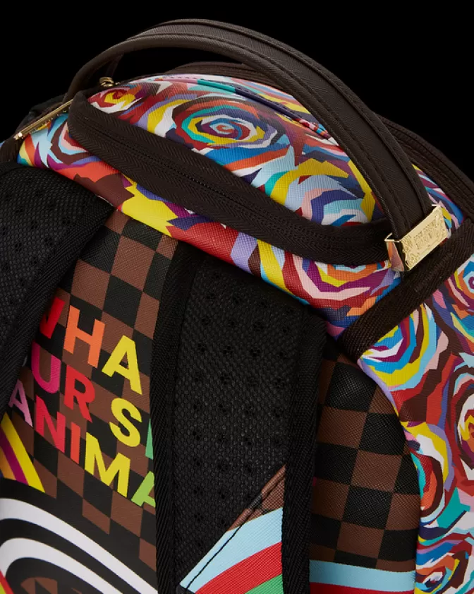 Zaino Sprayground Sutton - Design Animale Guida con Codice DLXV