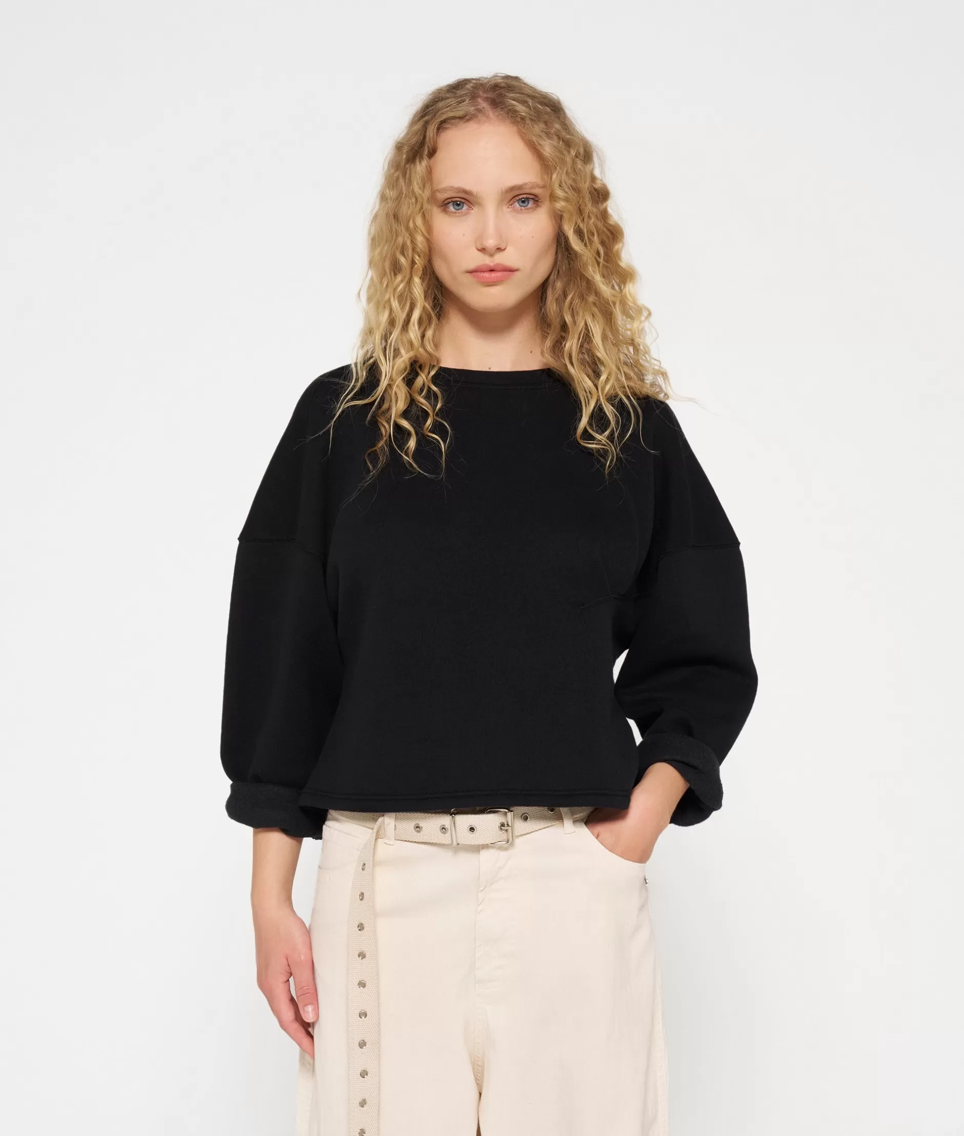 Felpa Donna 10GIORNI con Cappuccio Morbido - Pullover Casual & Comodo per Stile Senza Tempo